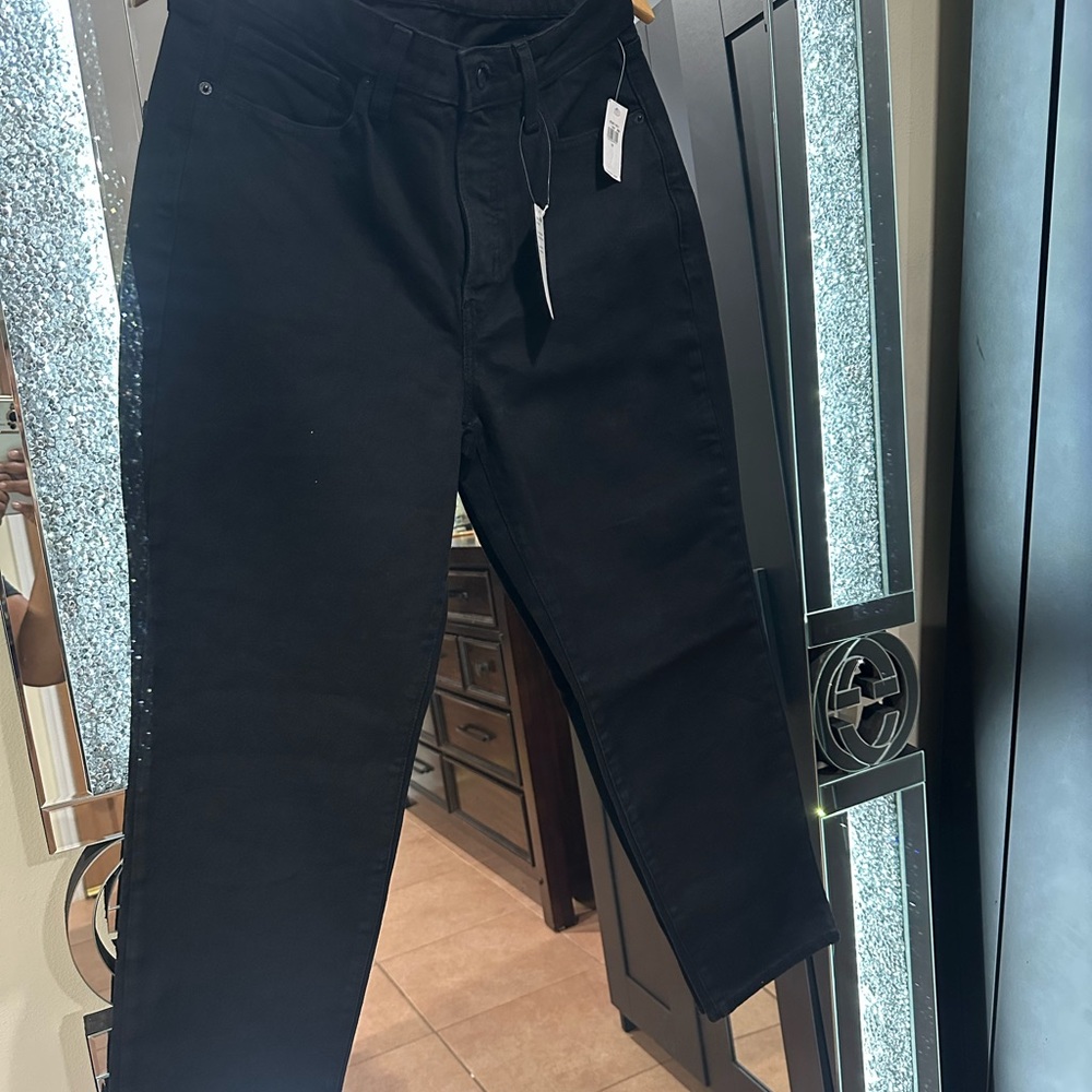 Black High-Waisted Jeans